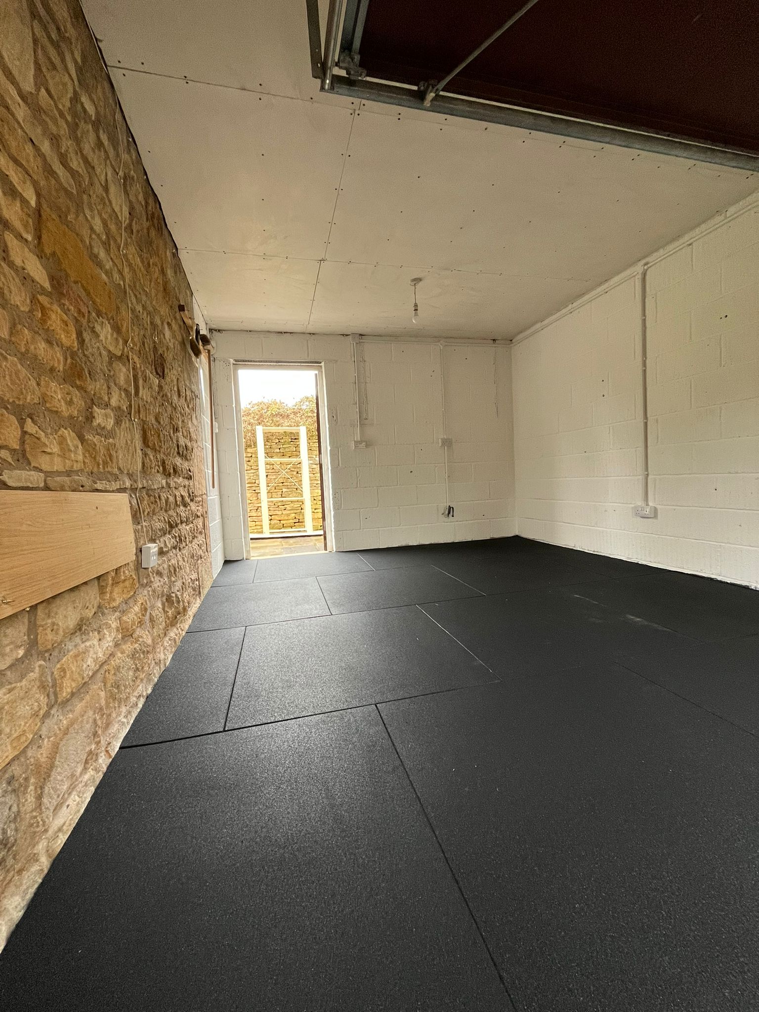 Black Gym Flooring | Classic Series | 10mm | 15mm | 20mm