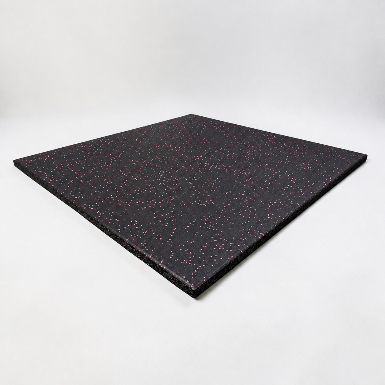 Black with Pink Fleck | Luxe Series Gym Flooring | 15mm | 20mm