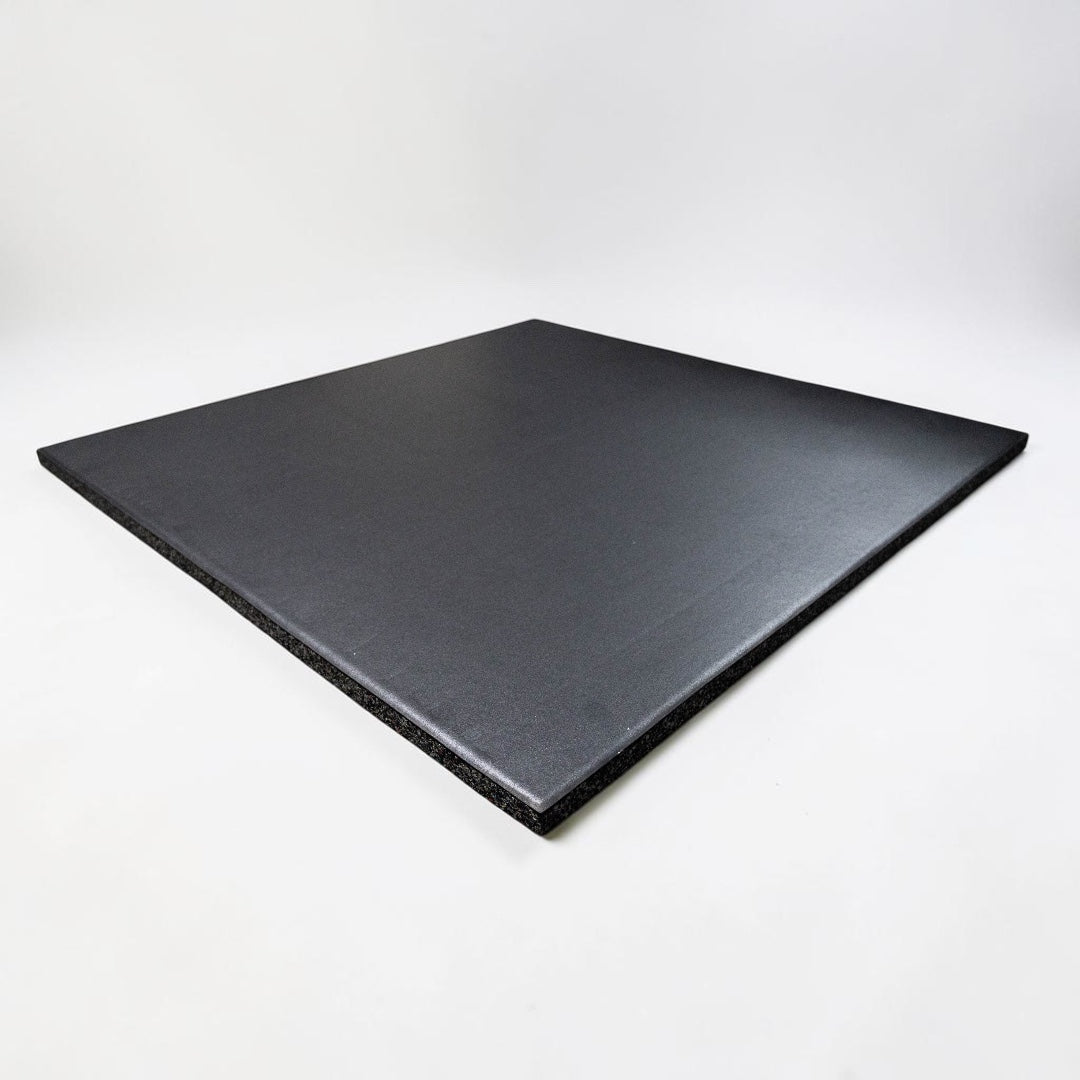 Oynx Black EPDM | Luxe Series Gym Flooring | 15mm | 20mm